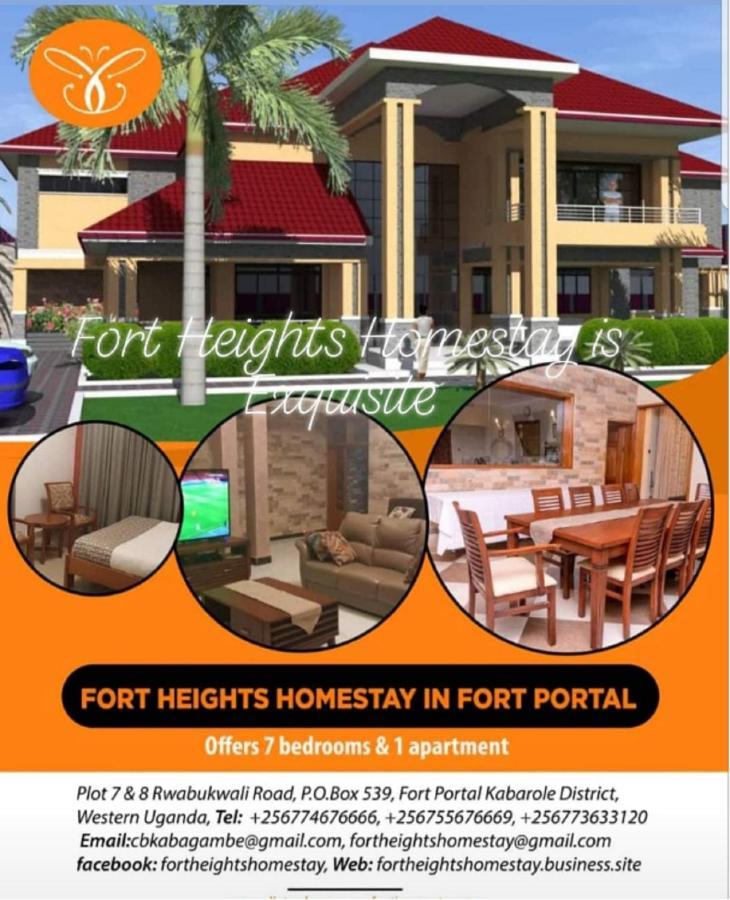 Fort Heights Homestay Fort Portal Exterior foto